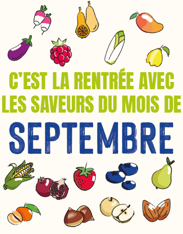 Découvrez notre calendrier de saisonnalité de Septembre 2025 ! Découvrez notre calendrier de saisonnalité de Septembre 2025 !